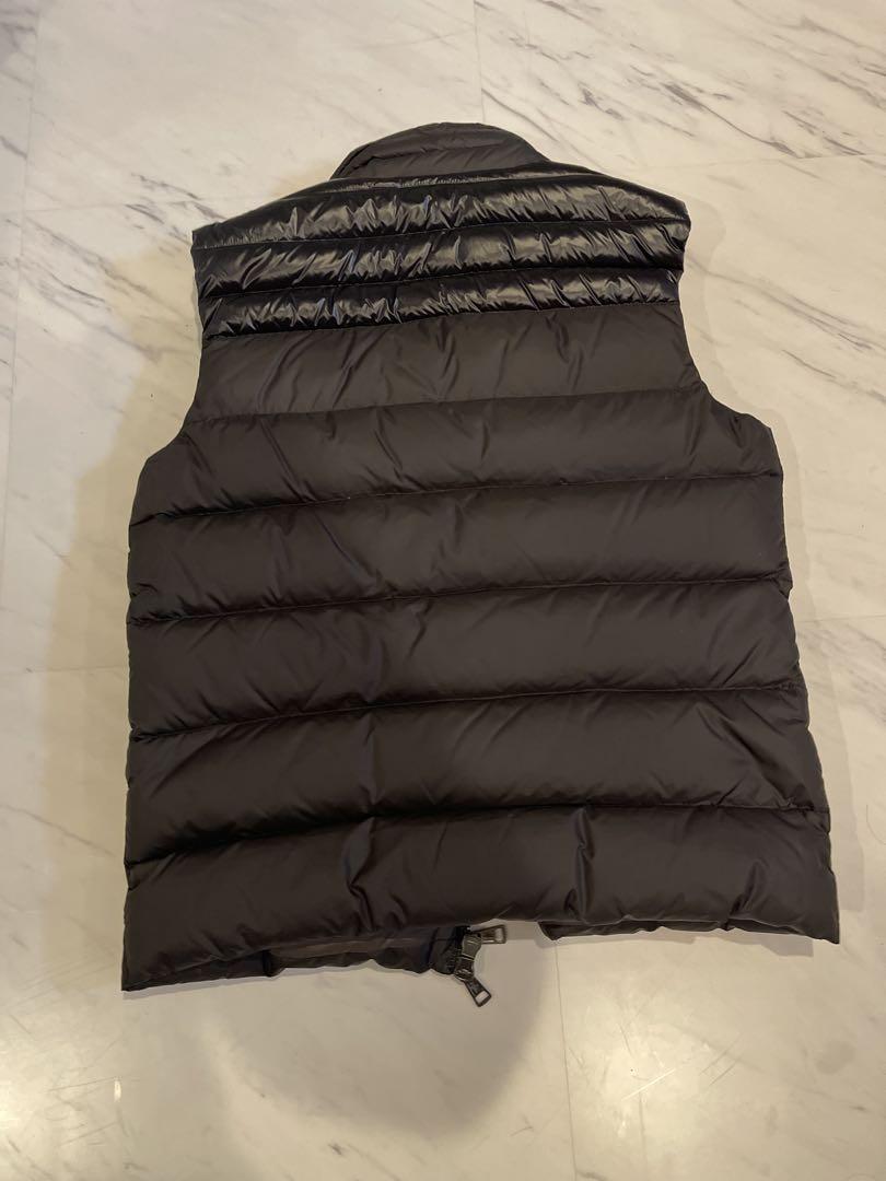 超美品 Moncler モンクレール メンズダウンベスト サイズ3 ブラック