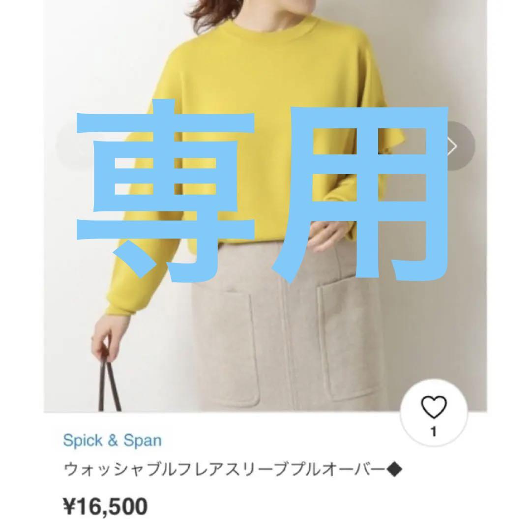 ウォッシャブルフレアスリーブプルオーバー