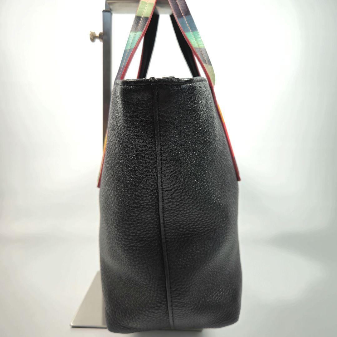 美品】ポールスミス アーティストストライプハンドル 2WAY
