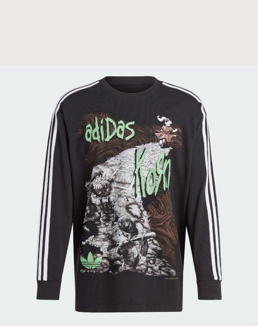 adidas x Korn Long Sleeve T-shirt コーン 長袖 Tシャツ adidas x Korn Long Sleeve T-shirt