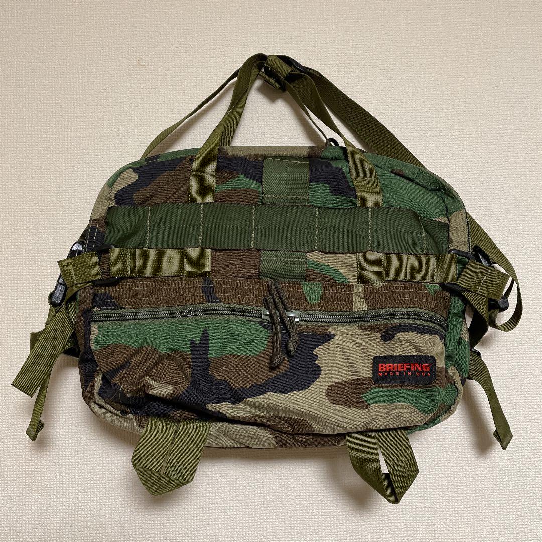 ブリーフィング/3WAY/ウエストバッグ/カモフラ/迷彩/ブリーフケース