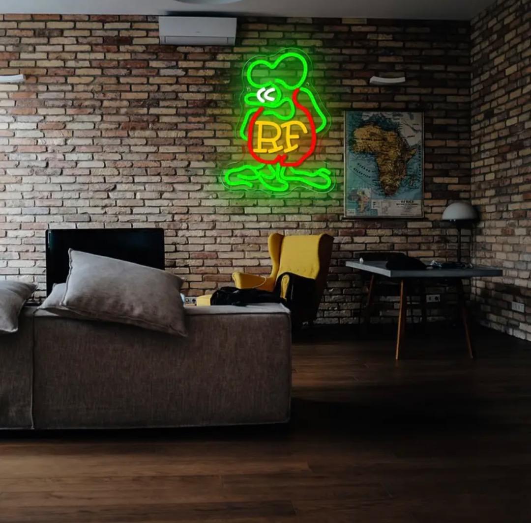 新品　ラットフィンク　調光可能　LED ネオンサイン　a330