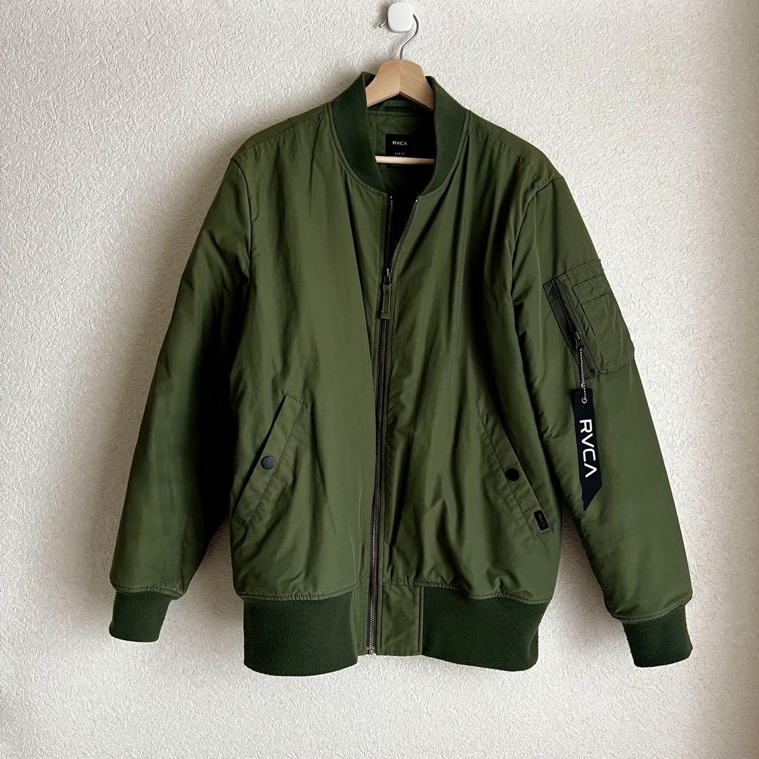 〓【RVCA】MA-1タイプジャケット Lサイズ