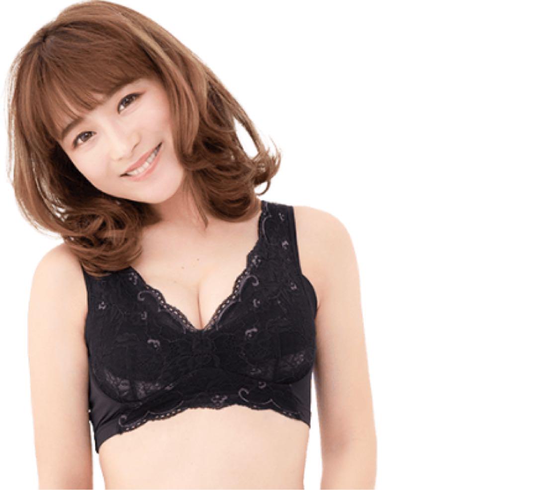 新品LUNA ルーナナチュラルアップナイトブラ 矯正育乳 L