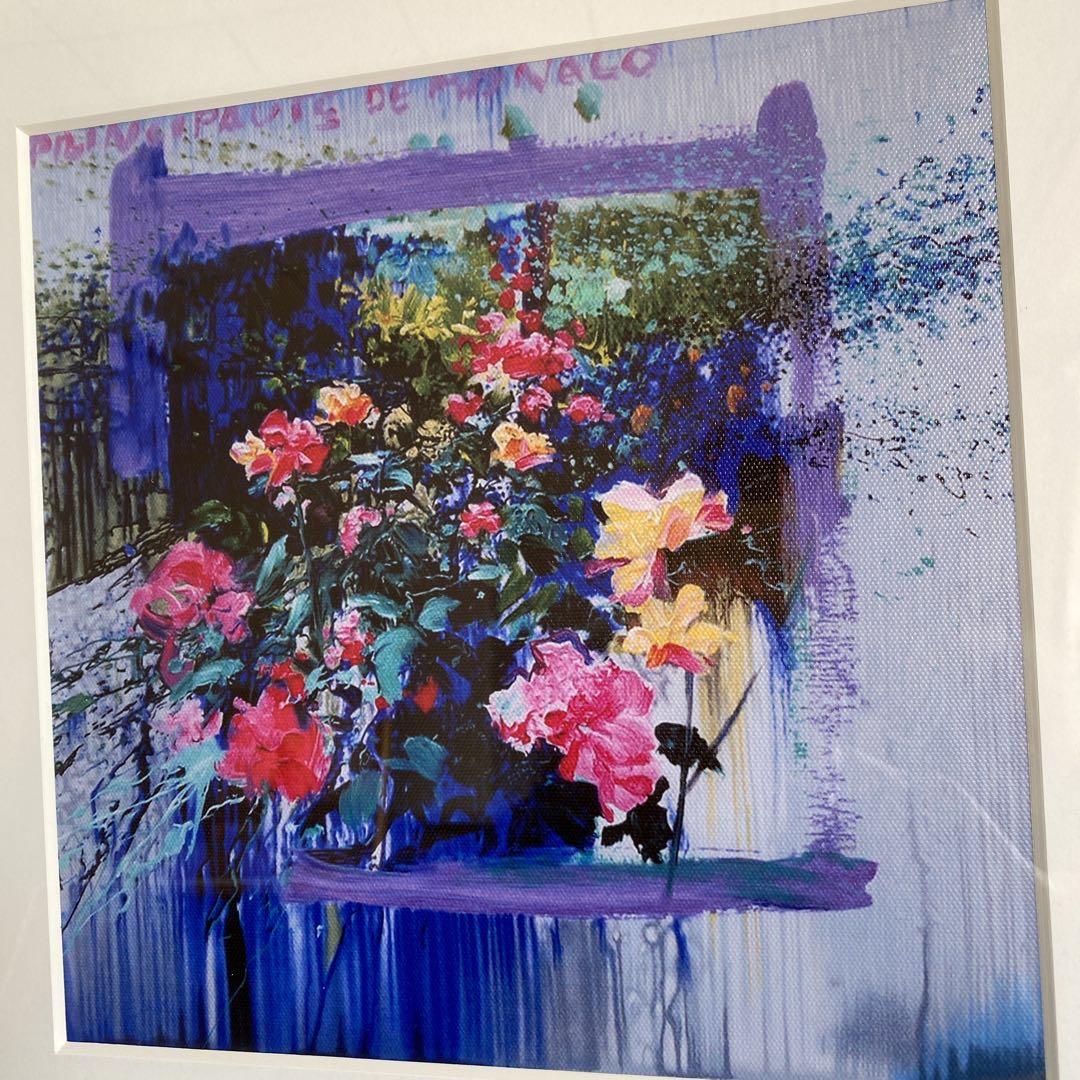 トレンツ　リャド　モナコの薔薇　額装品