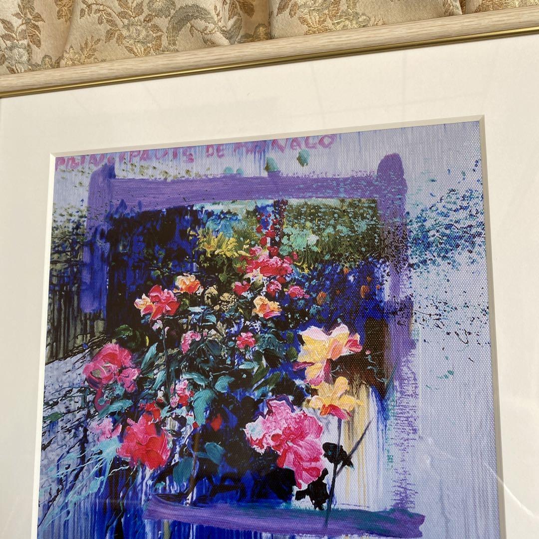 トレンツ　リャド　モナコの薔薇　額装品