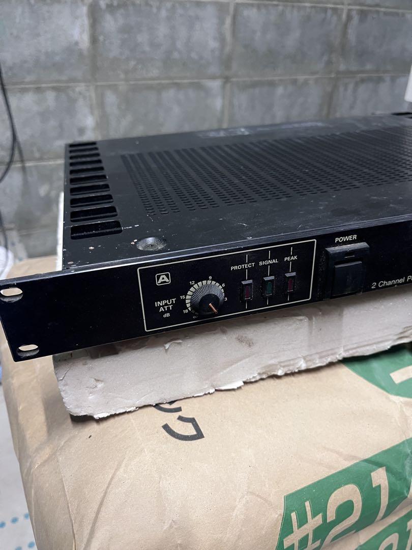 良好◆RAMSA ・ステレオパワーアンプ・WP-9055A
