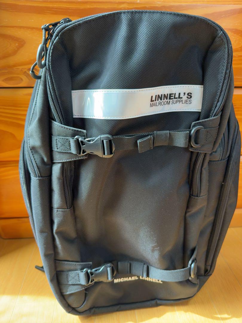 LINNELL'S Mailroom リンネル バックパック リュック ブラック