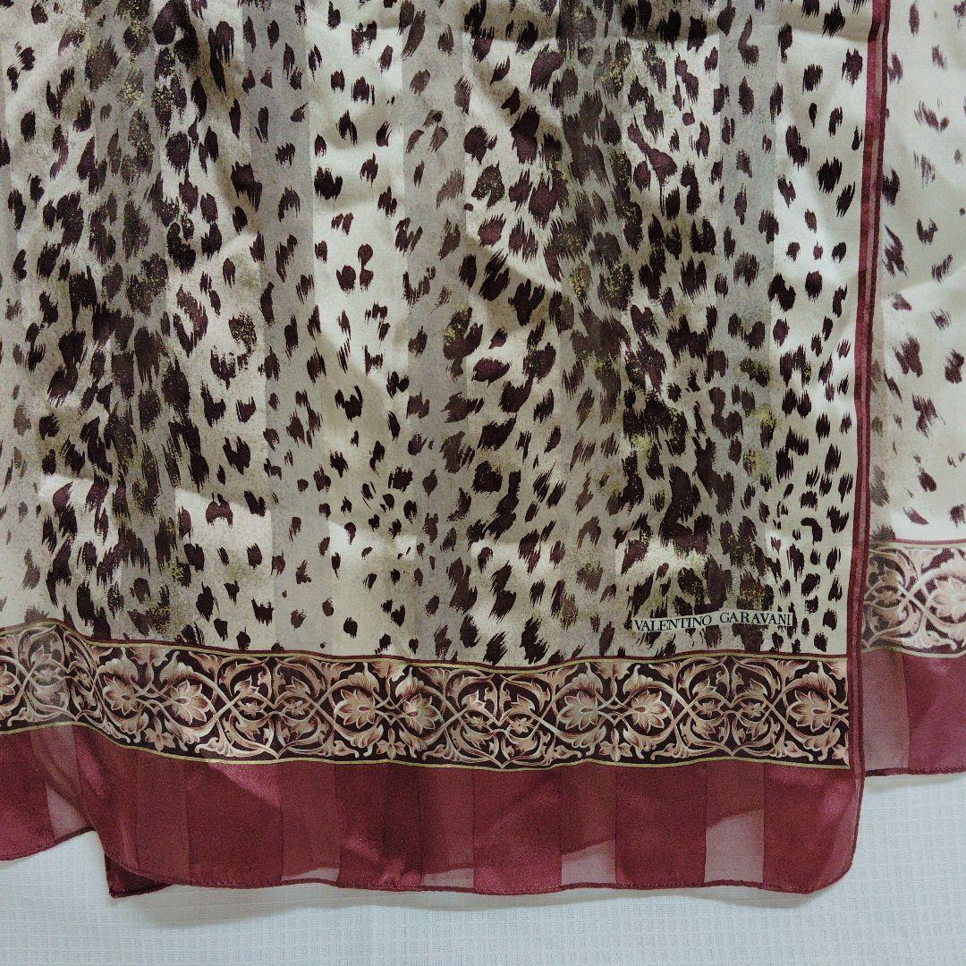 VALENTINO ヒョウ柄 ストール