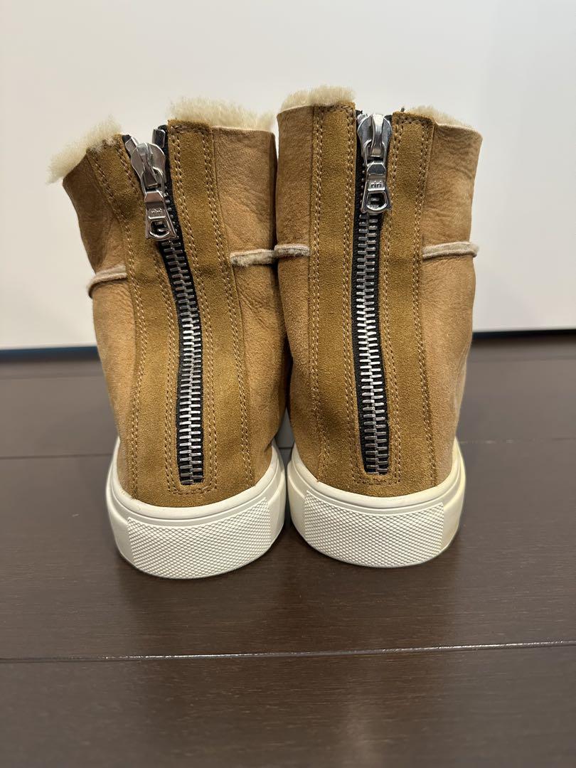 nonnative ムートン バック ジップ ブーツ 2