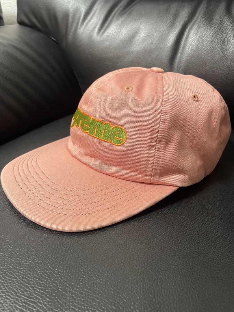 Supreme ピンク キャップ