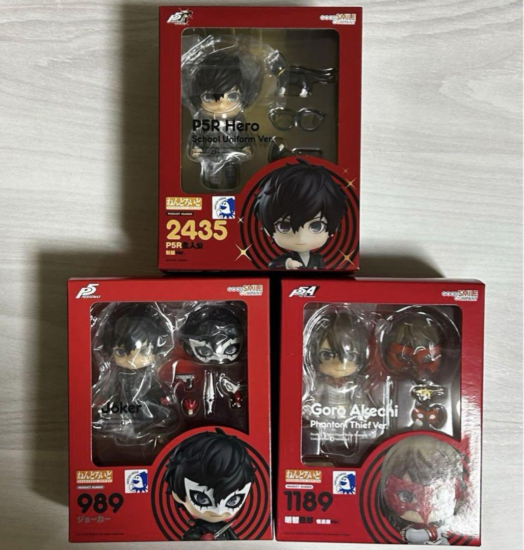 ペルソナ　ねんどろいど　3点