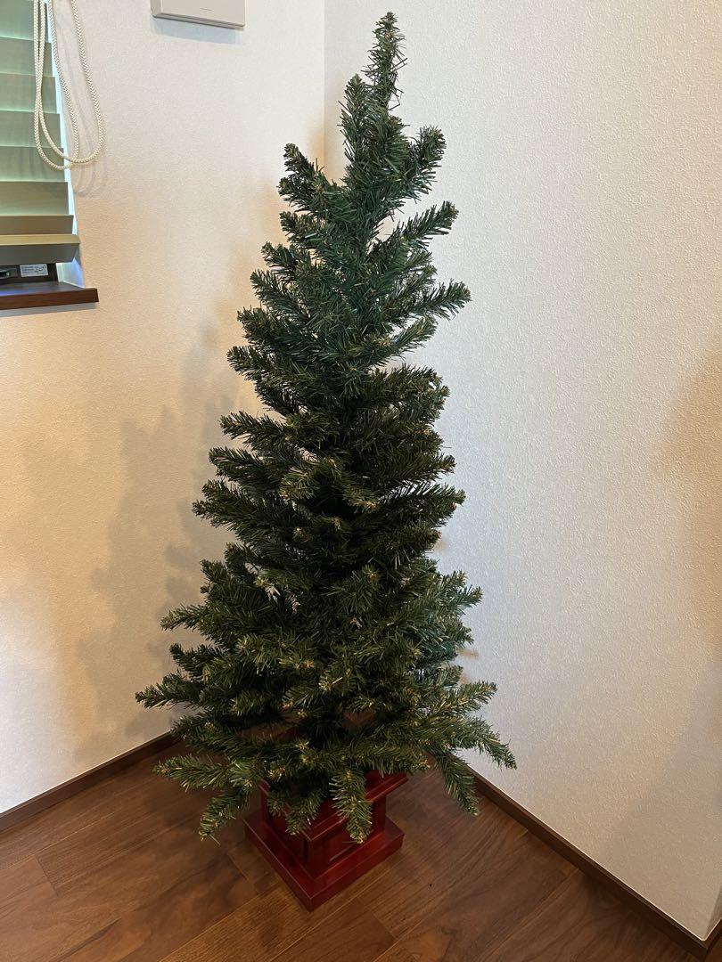 クリスマスツリー120cm 木製ポット