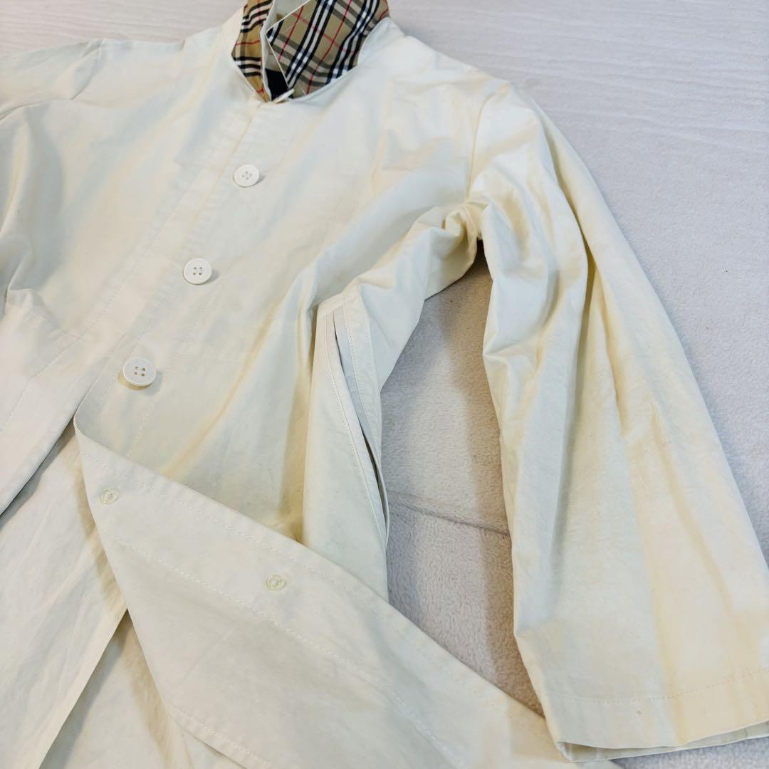 ☆ BURBERRY BLUE LABEL スプリングコート アイボリー
