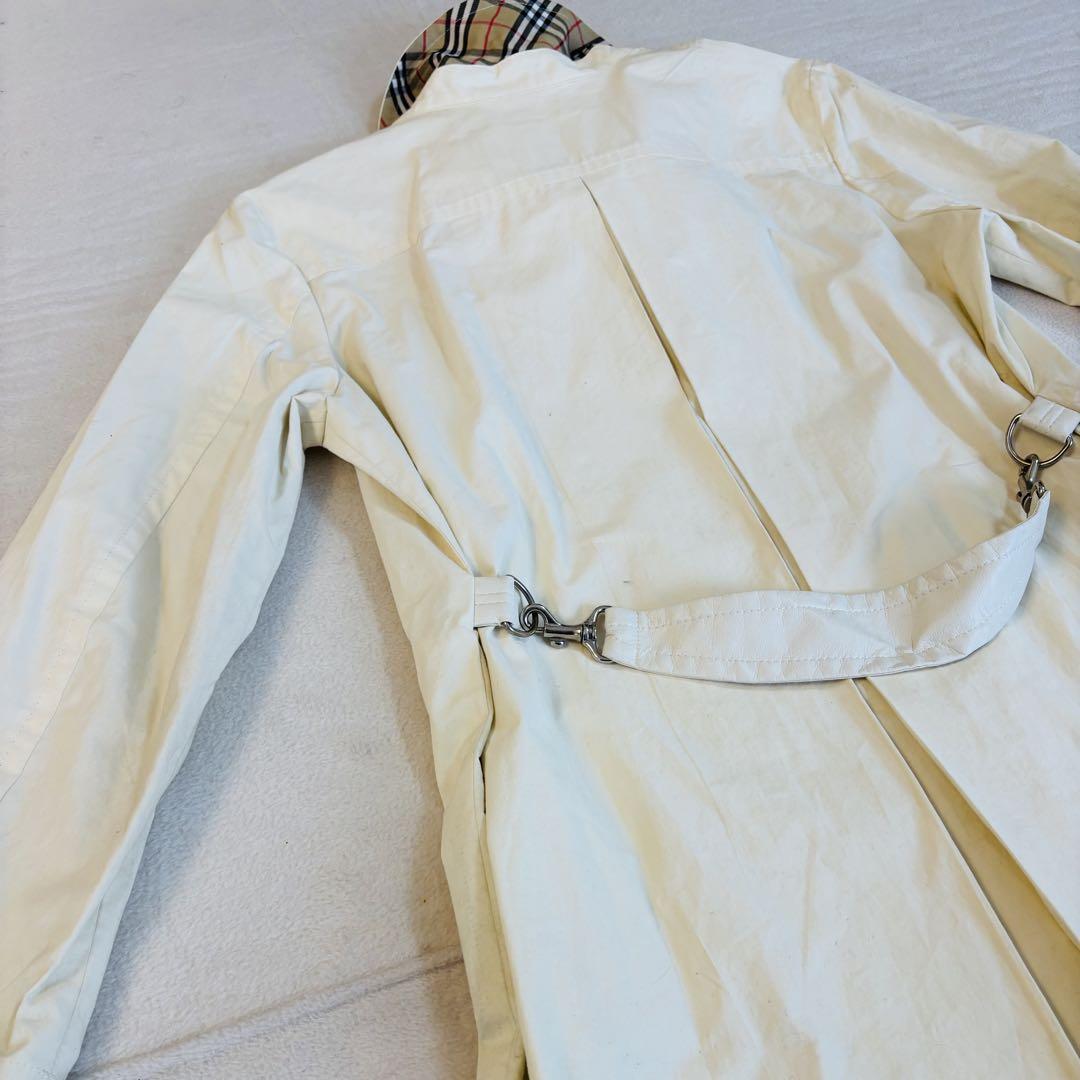 ☆ BURBERRY BLUE LABEL スプリングコート アイボリー