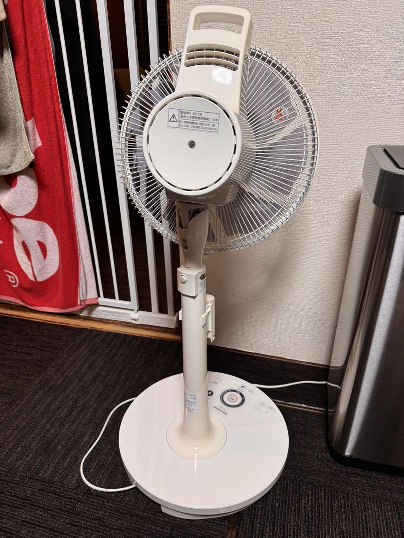 シャープ　プラズマクラスター扇風機  PJ-G3DS-W