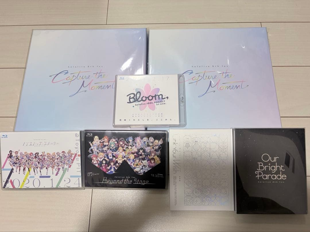 hololive 1th〜5th fes BluRayセット+bloom