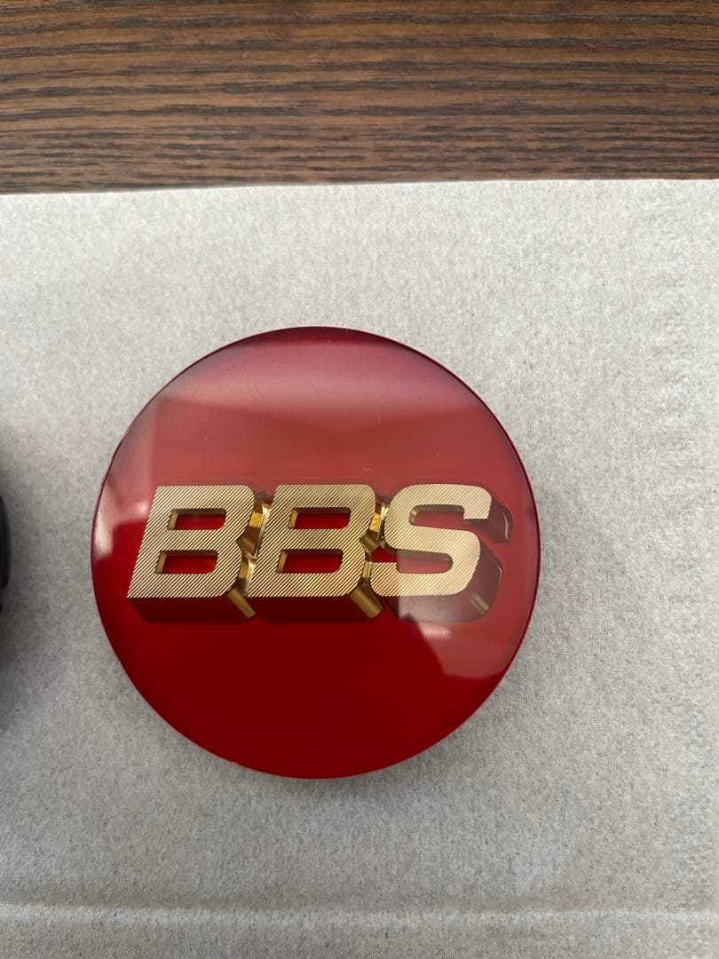 BBS ホイールキャップ 4個セット 赤　レッド