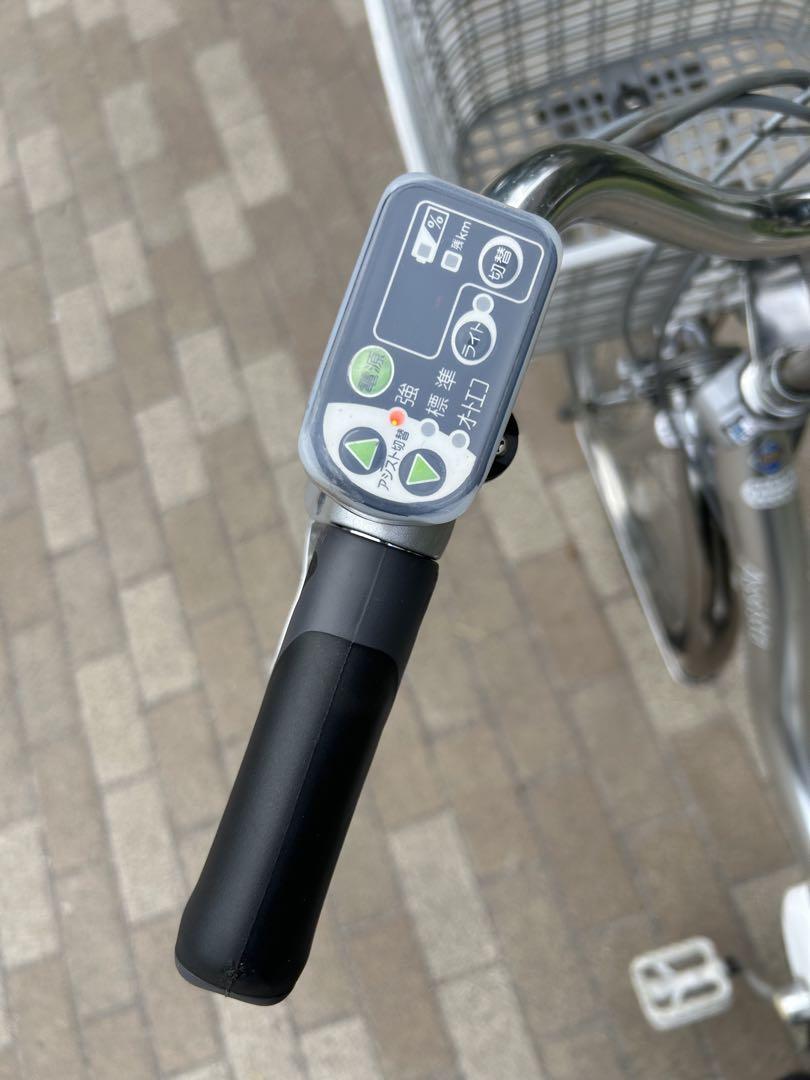 ブリヂストン 銀色Assista電動アシスト自転車24インチ