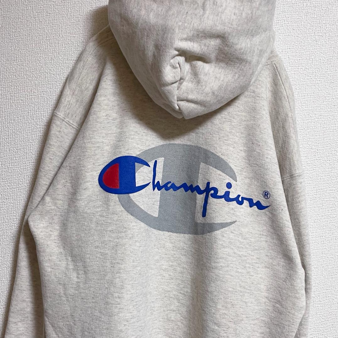 通販人気 USA製 スウェット パーカー グレー HjAls-m95107157667 90s Champion チャンピオン 即納最新作