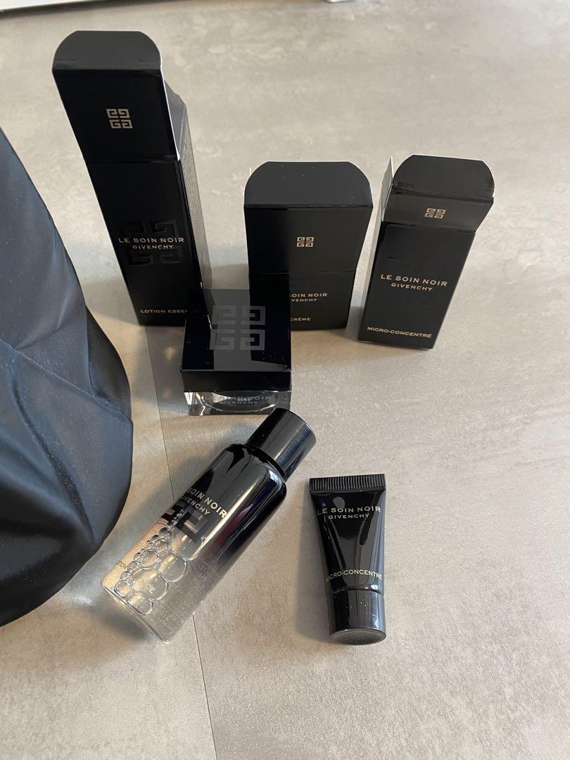 GIVENCHY ブラックポーチ ソワンノワールシリーズ化粧品3点