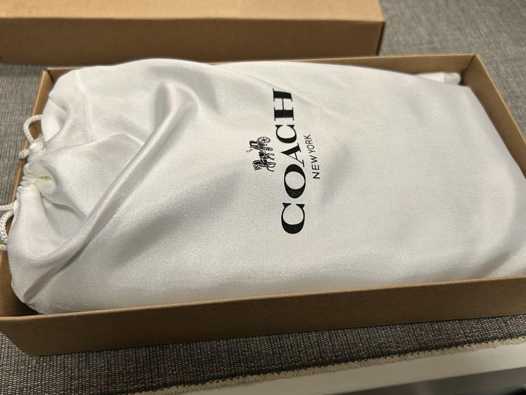 COACHコーチ 財布 長財布　ホース アンド キャリッジ ドット プリント