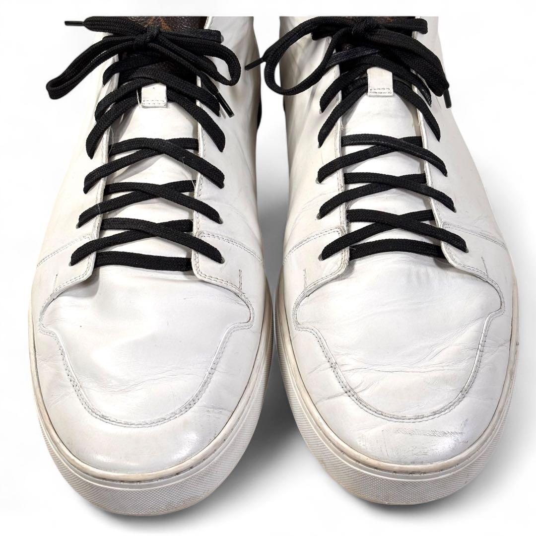 ルイヴィトン 12 30.5 ハイカット スニーカー モノグラム バックジップ