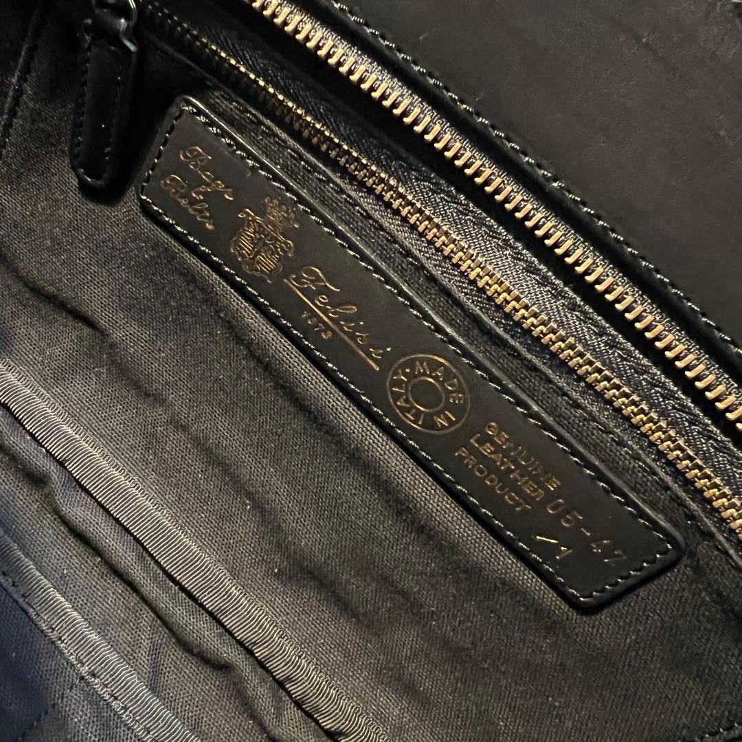 【限定新品定価15万】Felisi フェリージ パイソンレザー クラッチバッグ 【限定新品定価15万】Felisi フェリージ パイソンレザー クラッチバッグ