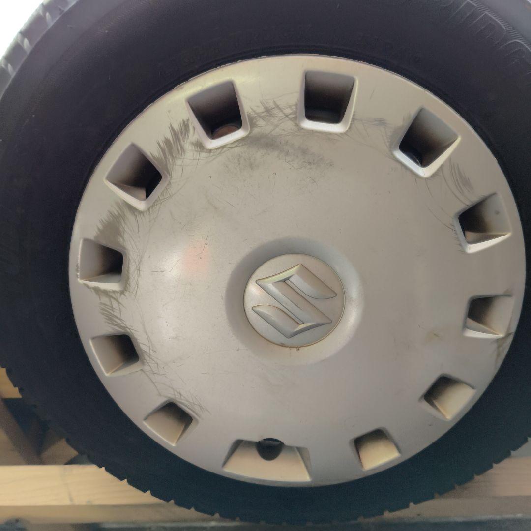 145/80r12 鉄ホイール (7-126)