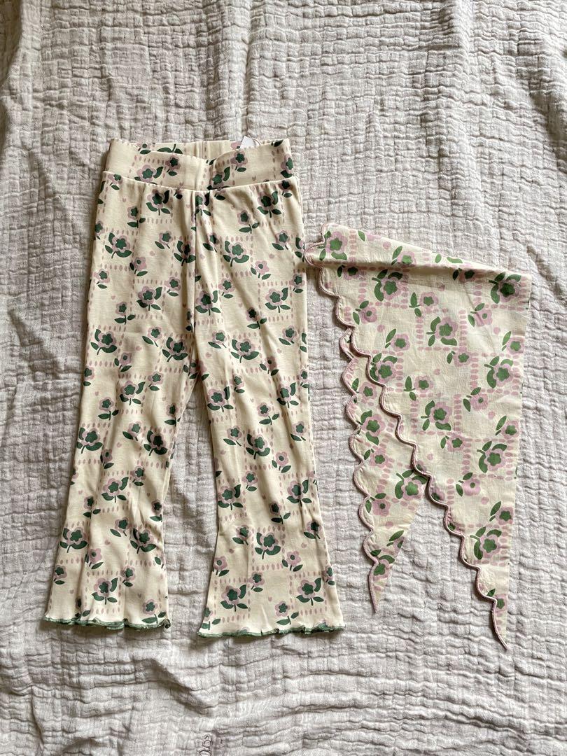 Misha & Puff Scallop Scarf & Lizzie Pant