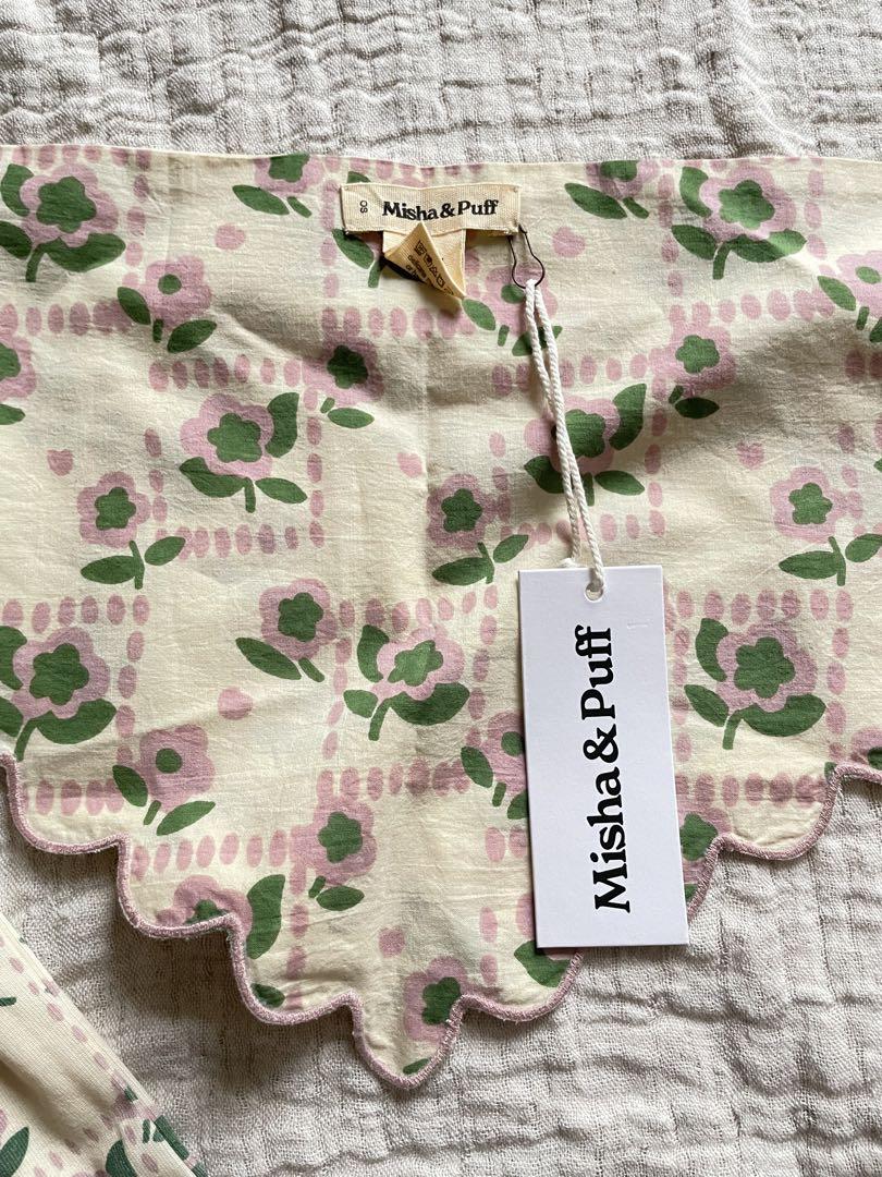 Misha & Puff Scallop Scarf & Lizzie Pant