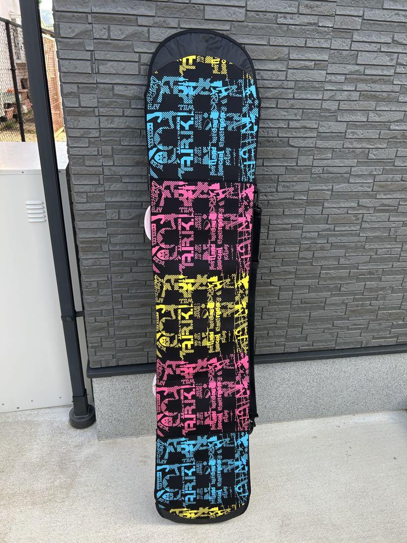 チョコレートワックス済salomon ohyeah 138cm3点セット