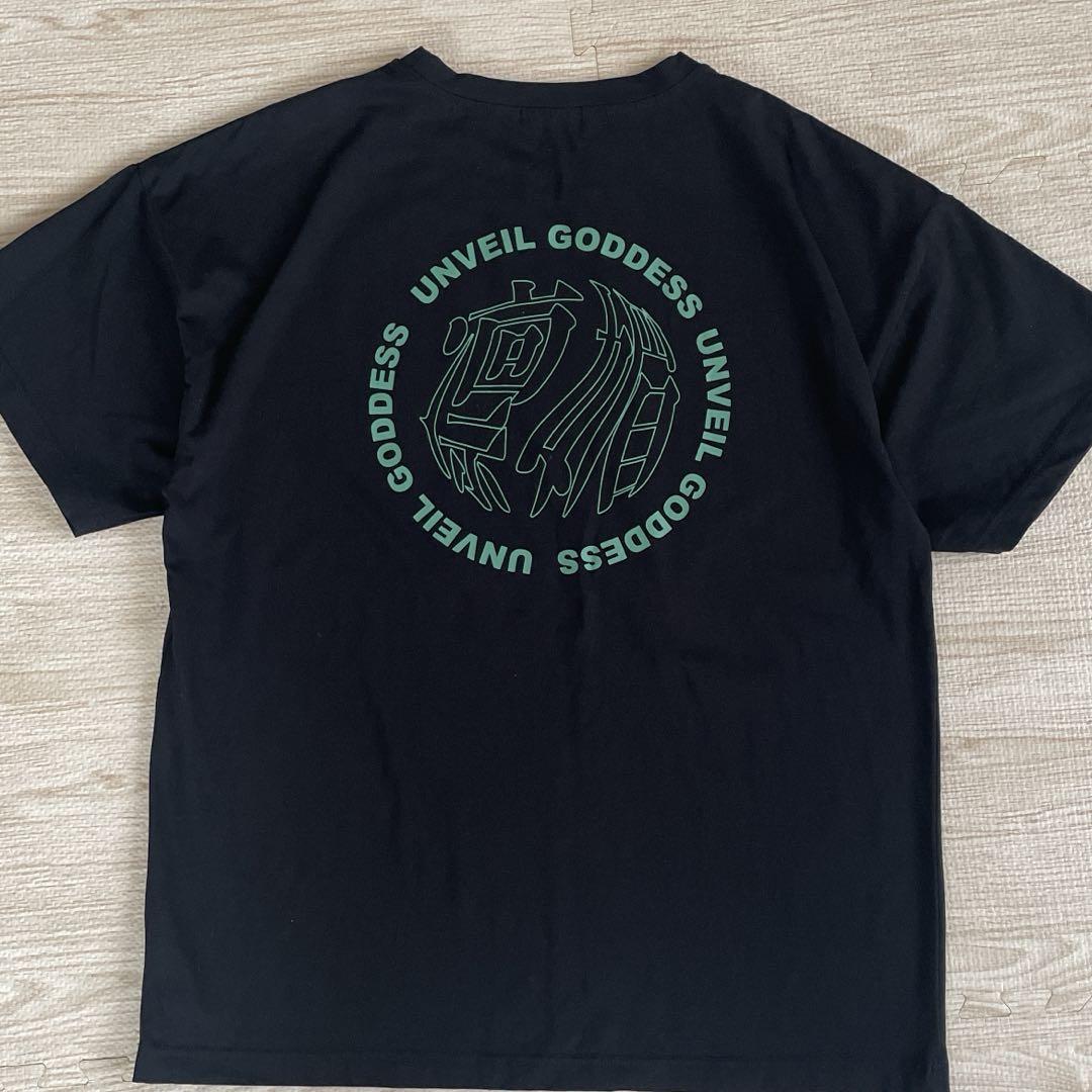 福寿外貌 Tシャツ くれまぐ エア ブラック オーバーサイズ