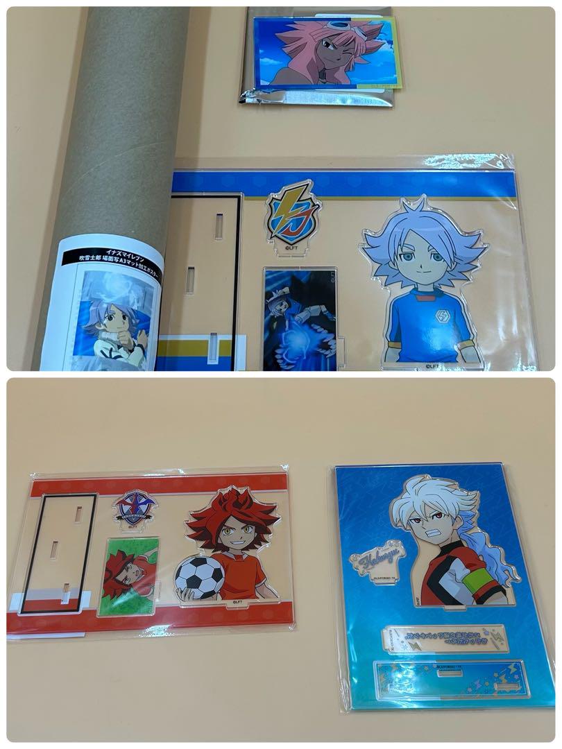 イナズマイレブン吹雪士郎、南雲晴矢、白竜アクスタと吹雪士郎ポスターアクリルカード