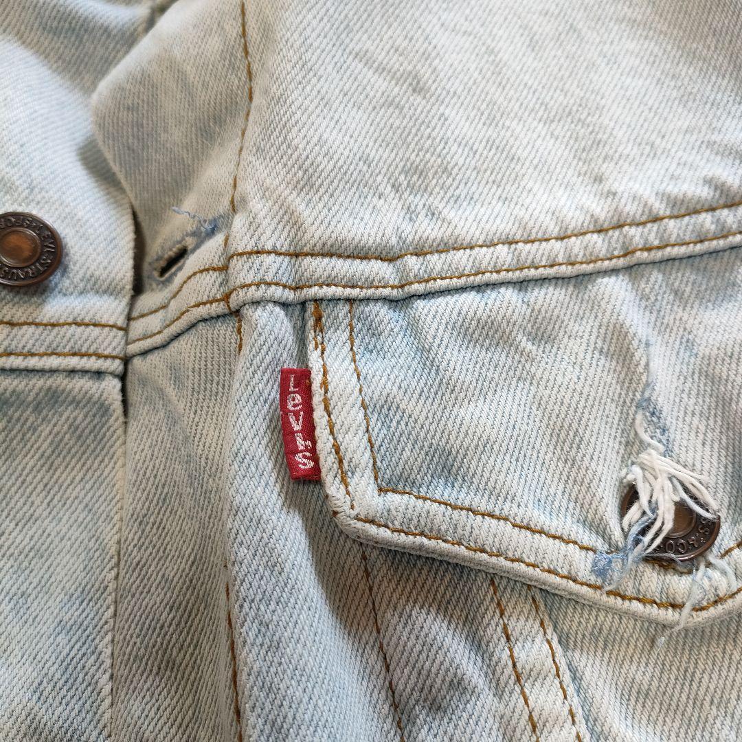 リーバイス Levi's デニムジャケット Gジャン ヴィンテージ 古着 90年