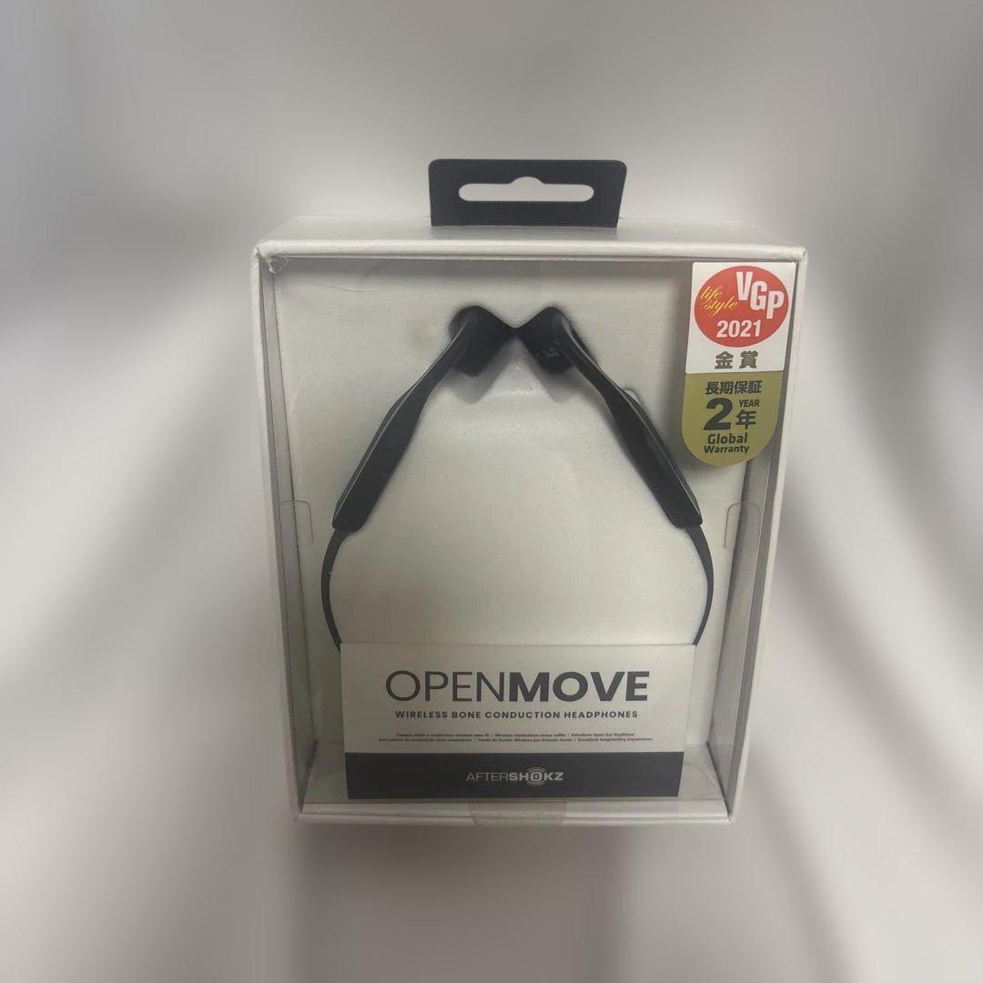 美品　shokz　OPENMOVE ワイヤレス　骨伝導ヘッドフォン