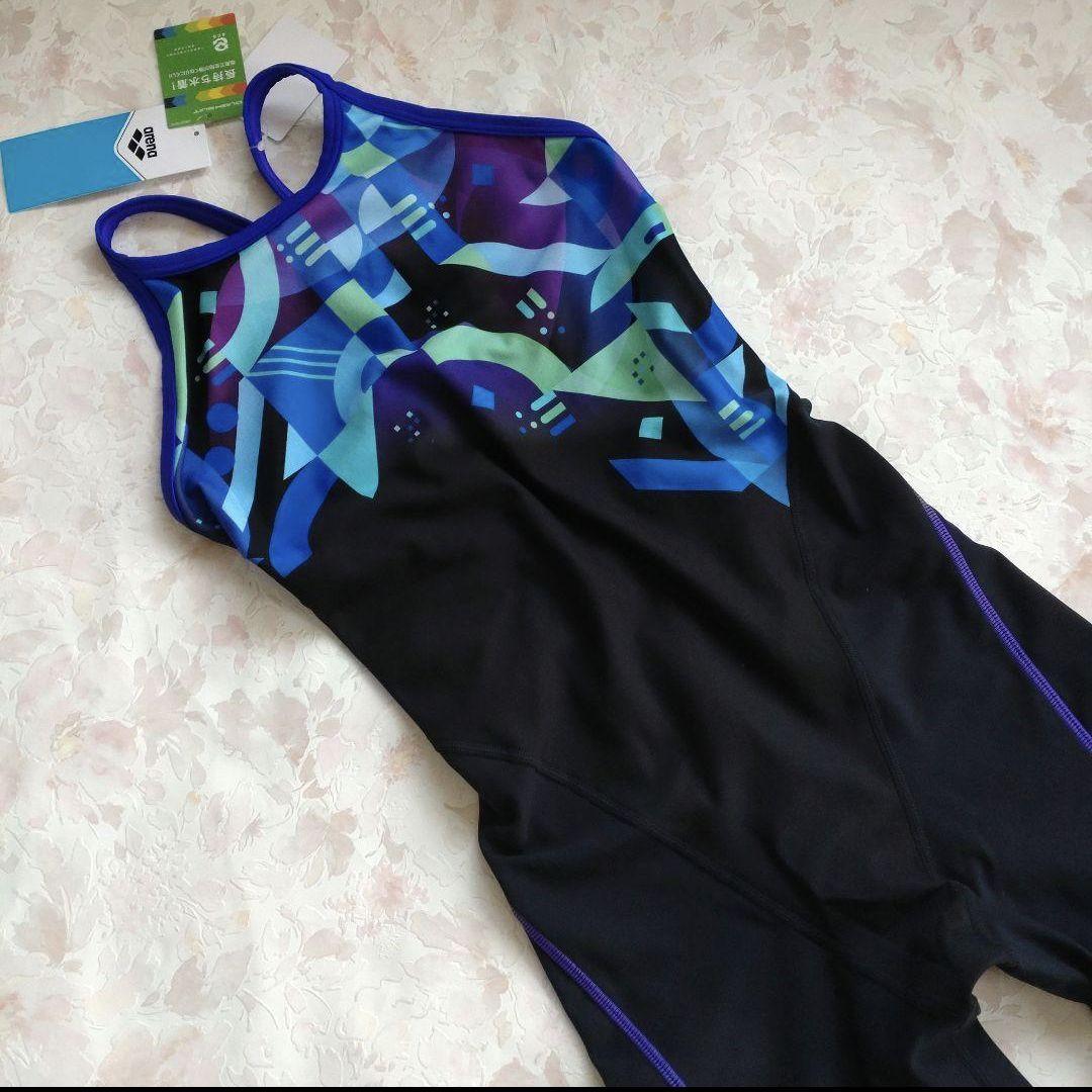 新品 2024 arena アリーナ 競泳水着 タフスーツ ハーフスパッツ L