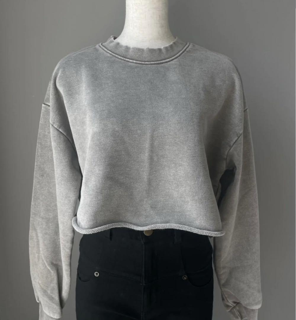 DIANTE POINT LOGO CROPPED SWEAT