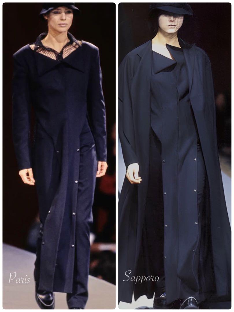 1995-96AW Yohji Yamamoto 2WAY ジャケットマント 1995-96AW Yohji Yamamoto 2WAY ジャケットマント