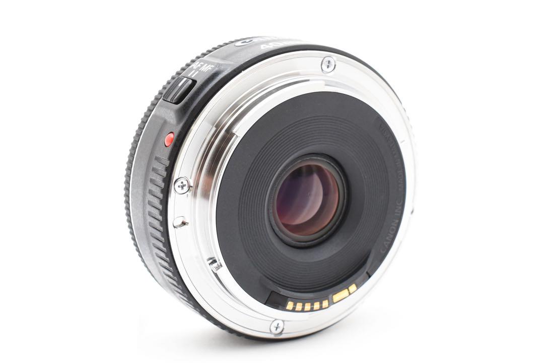 【美品】CANON EF-S 40mm F2.8 STM パンケーキレンズ