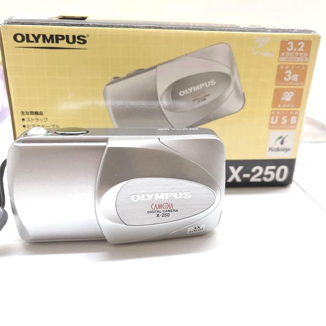 〖美品！動作確認済み〗OLYMPUS CAMEDIA X-250 デジタルカメラ