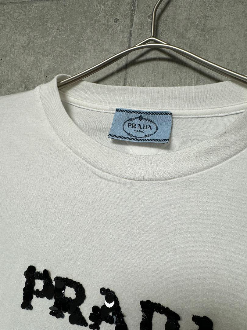 PRADA プリントインターロックTシャツ 累積売上第1位【PRADA☆プラダ】インターロックTシャツ (PRADA