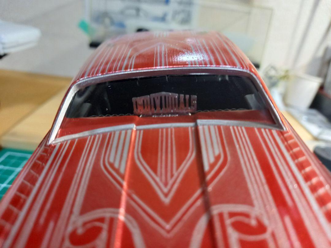 自動車 amt 1/25 1970 impala lowrider