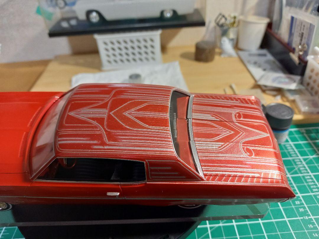 自動車 amt 1/25 1970 impala lowrider