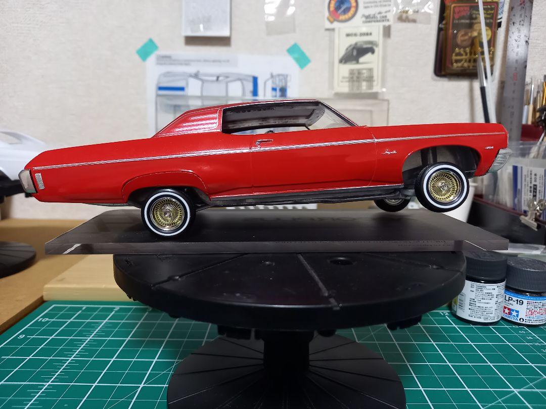 自動車 amt 1/25 1970 impala lowrider