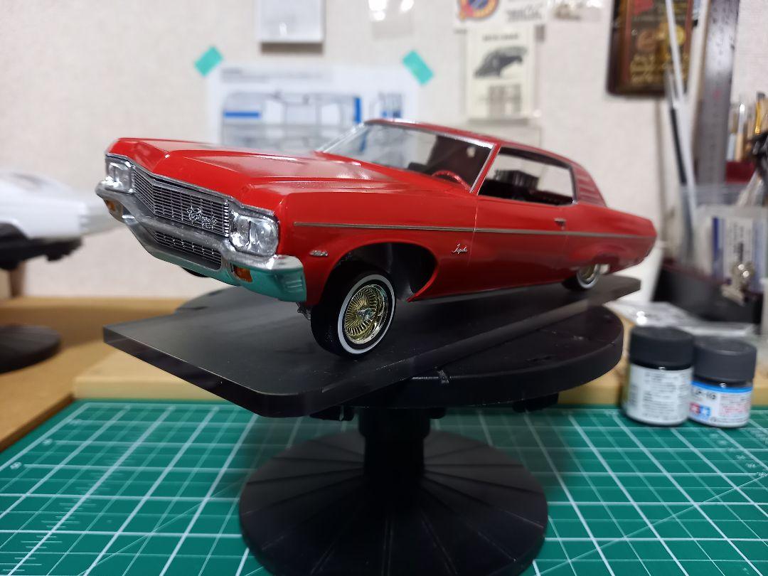 自動車 amt 1/25 1970 impala lowrider