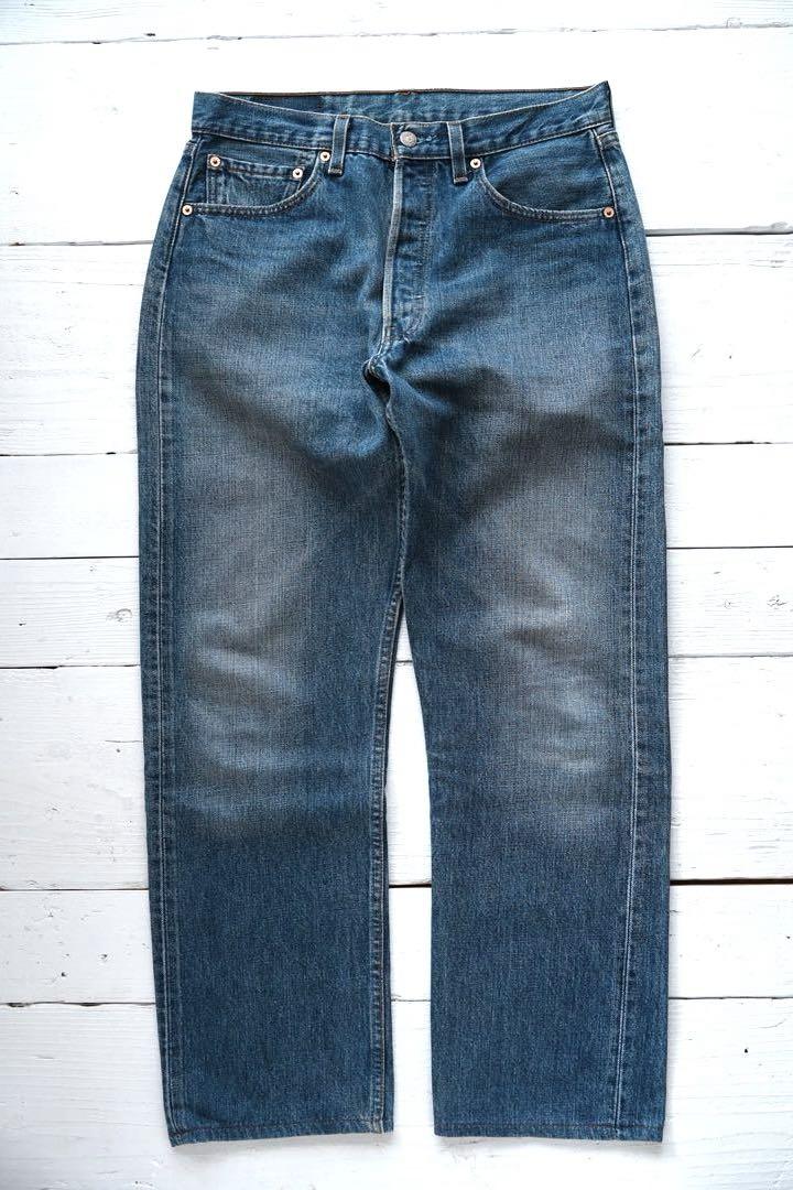 【ゴールデンサイズ】90s Levi's 501 USA製W32チェーンステッチ