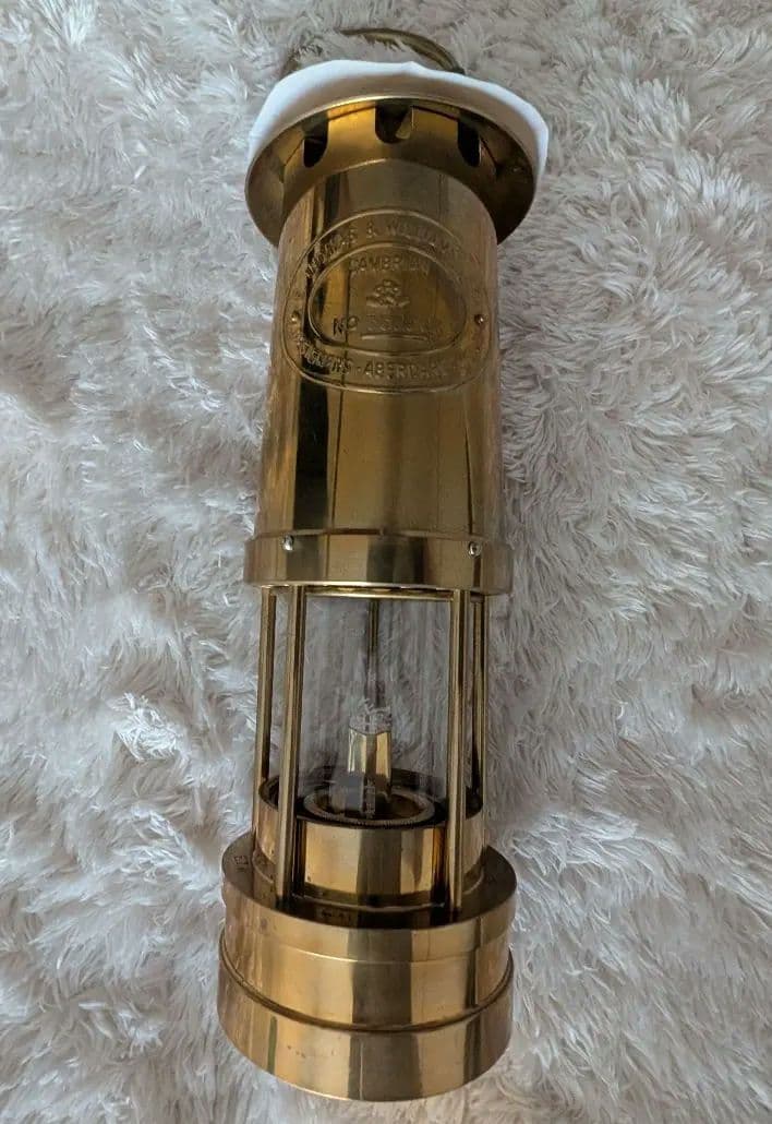 E.THOMAS & WILLIAMS LTD オイルランプ 真鍮 新品未使用