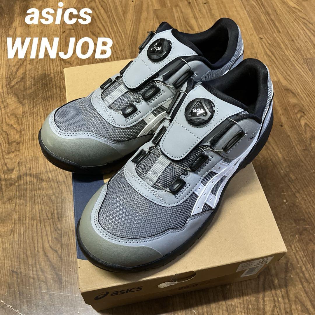 【新品未使用】24cm asics アシックス WINJOB CP209 アシックス安全靴 asics WINJOB CP209 BOA