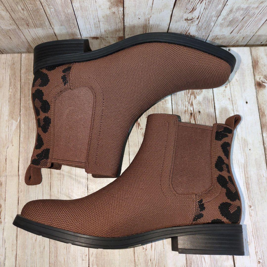 極美品✨【VIVAIA】Clara☆ヒョウ柄サイドゴアブーツ☆撥水加工☆24cm 極美品✨【VIVAIA】Clara☆ヒョウ柄サイドゴアブーツ☆撥水加工☆24cm